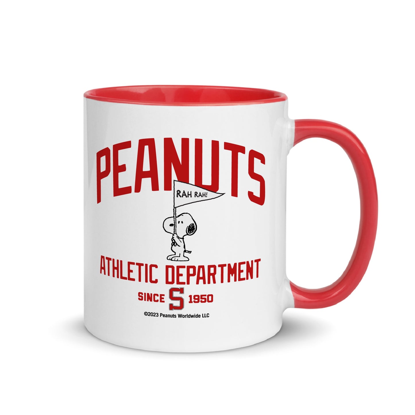Peanuts Athletic Department Snoopy Two Tone Mug