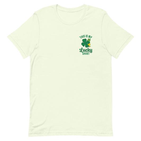 Peanuts Gang This Is My Lucky Unisex T-Shirt-0
