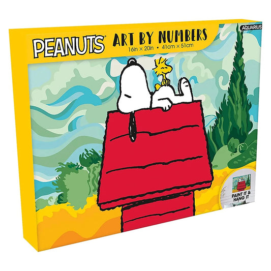 Peanuts Snoopy Chill Art by Numbers-0