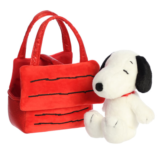 Peanuts 8" Snoopy's House Fancy Pal Plush-0