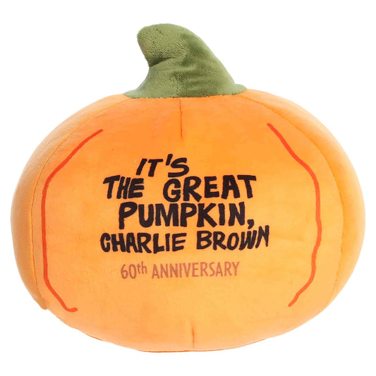 Peanuts Charlie Brown 60th Anniversary Pumpkin - 8”-1