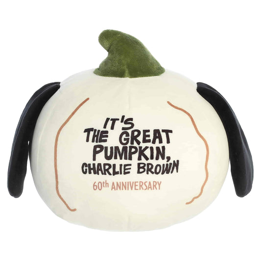 Peanuts Snoopy 60th Anniversary Pumpkin - 8”-3