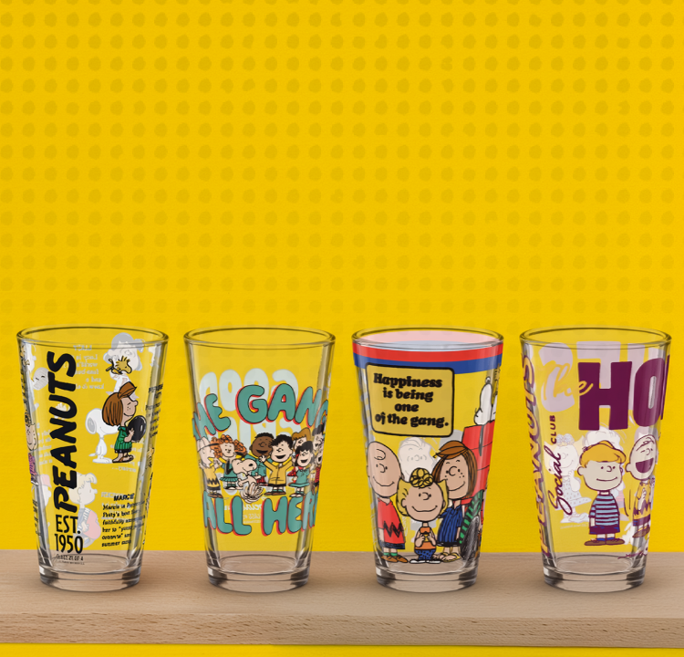 <p>COLLECT ALL 75TH </p><p>ANNIVERSARY PINT</p><p>GLASSES</p>
