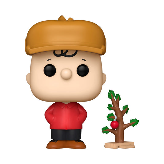 Peanuts Charlie Brown with Tree Funko Pop! Figure-1