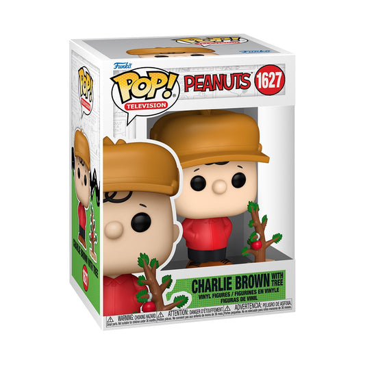 Peanuts Charlie Brown with Tree Funko Pop! Figure-0