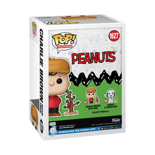 Peanuts Charlie Brown with Tree Funko Pop! Figure-2