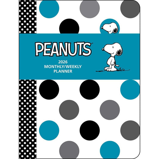Peanuts® 12-Month 2026 Monthly/Weekly Planner Calendar-0
