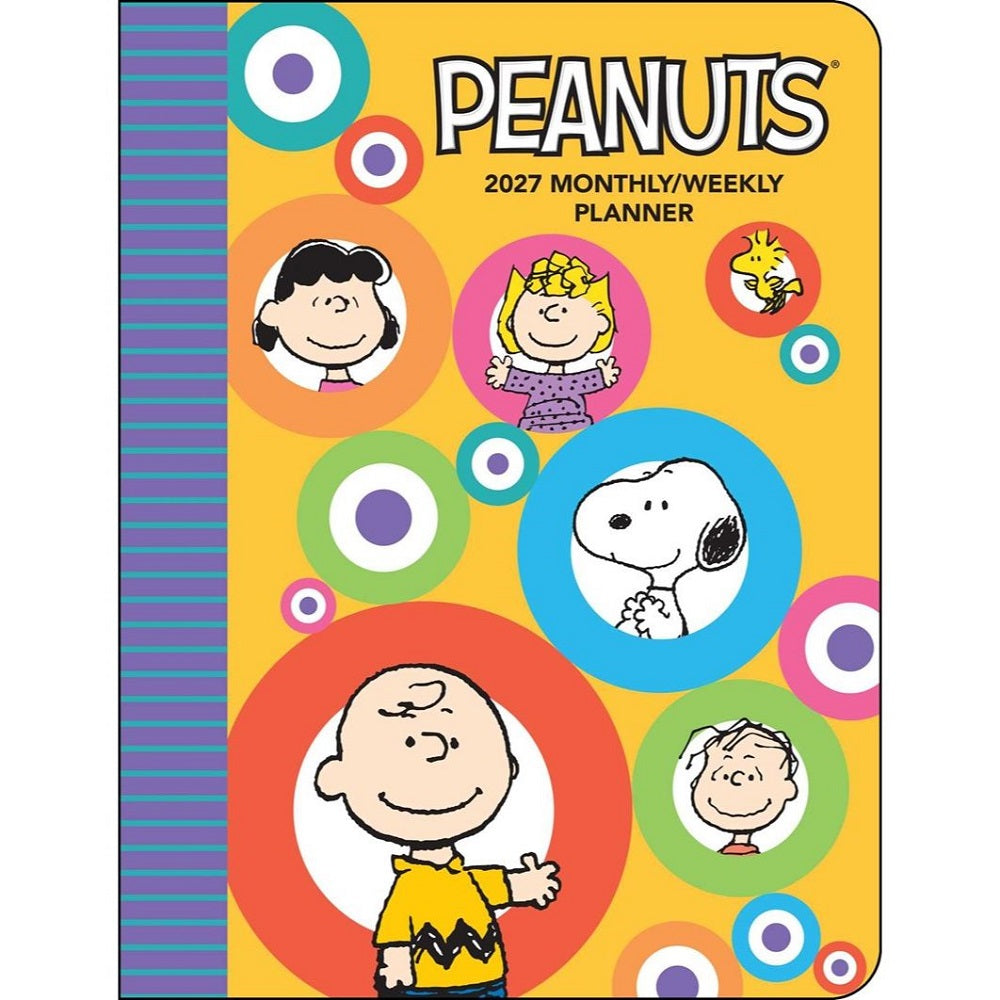 PEANUTS® 2027 Monthly/Weekly Planner Calendar