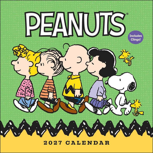 PEANUTS® 2027 Wall Calendar with Clings-0