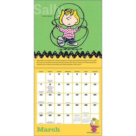 PEANUTS® 2027 Wall Calendar with Clings-2