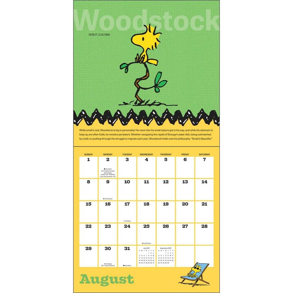 PEANUTS® 2027 Wall Calendar with Clings-5