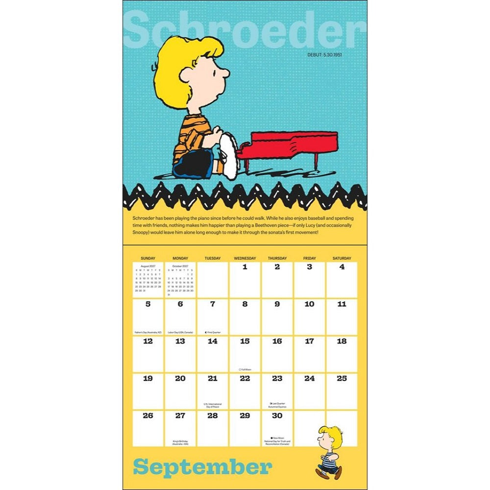 PEANUTS® 2027 Wall Calendar with Clings-6
