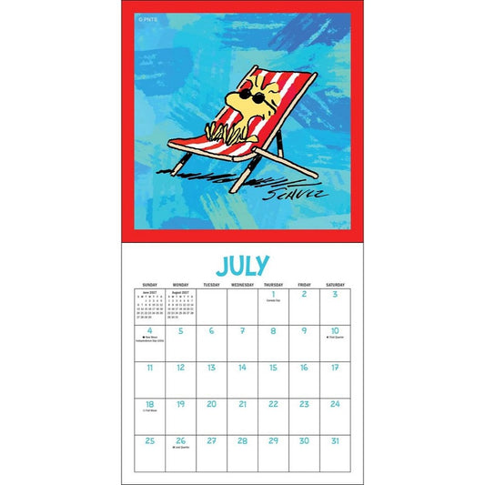 PEANUTS®: @Snoopygrams 2027 Mini Wall Calendar-3