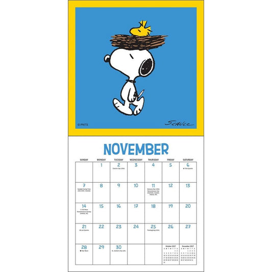 PEANUTS®: @Snoopygrams 2027 Mini Wall Calendar-5