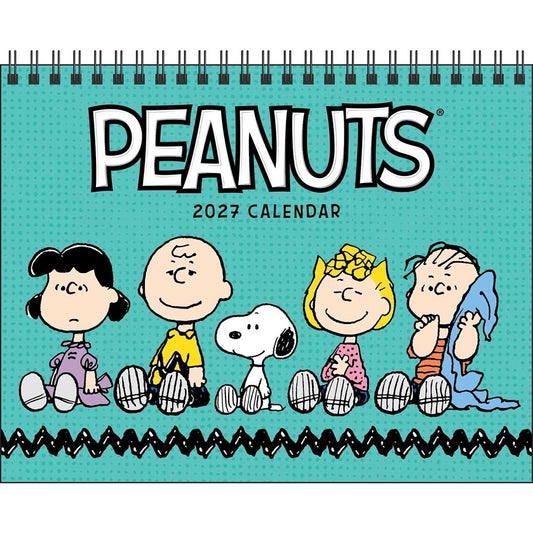PEANUTS® 2027 Monthly Desk Calendar-0