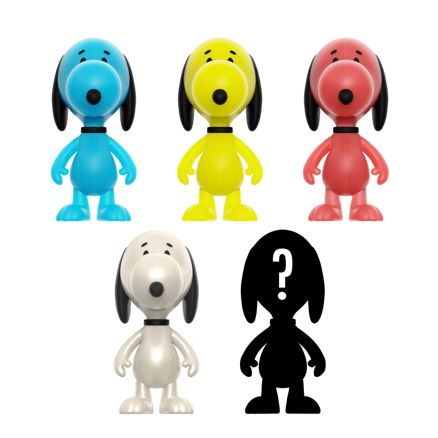 Translucent yellow Sunny Afternoon Snoopy 3.75 inch figure