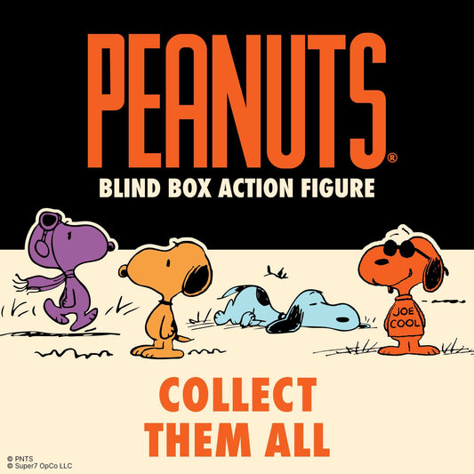 Peanuts Blind Box Wave 06 So Many Snoopies packaging showing various Snoopy designs.-6
