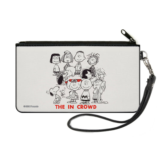 Canvas Zipper Wallet featuring Peanuts Gang's 'THE IN CROWD' at The Peanuts Store.-0