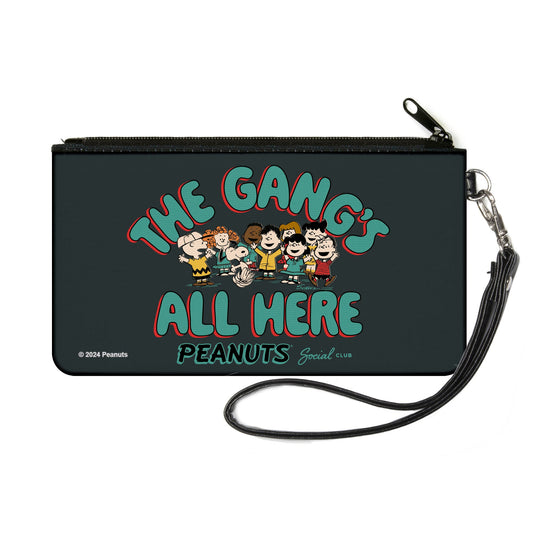 Peanuts Gang Small Canvas Wallet: The Gang's All Here-0