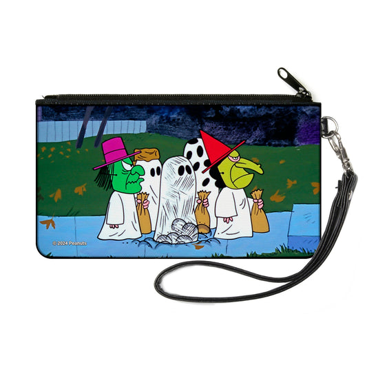 Canvas Zipper Wallet - Peanuts Gang Halloween | The Peanuts Store-0