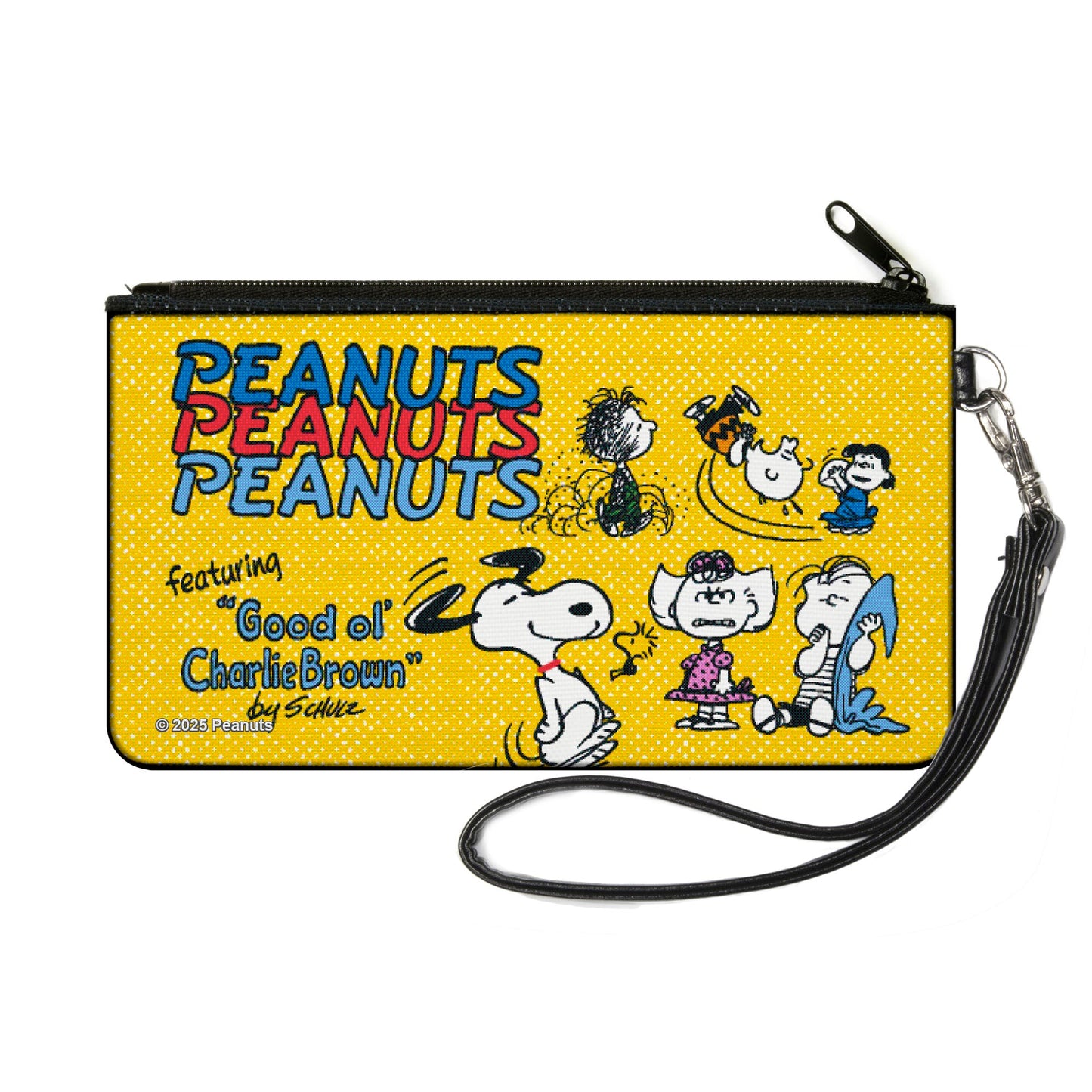 Small Canvas Zipper Wallet - Charlie Brown Poses | The Peanuts Store