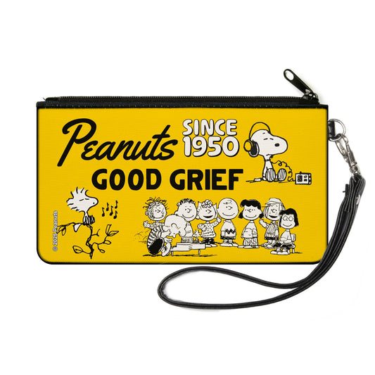 Canvas Zipper Wallet - Peanuts Gang Group Pose | The Peanuts Store-0