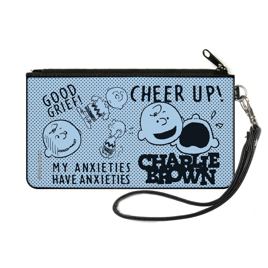 Charlie Brown Small Canvas Zipper Wallet-0