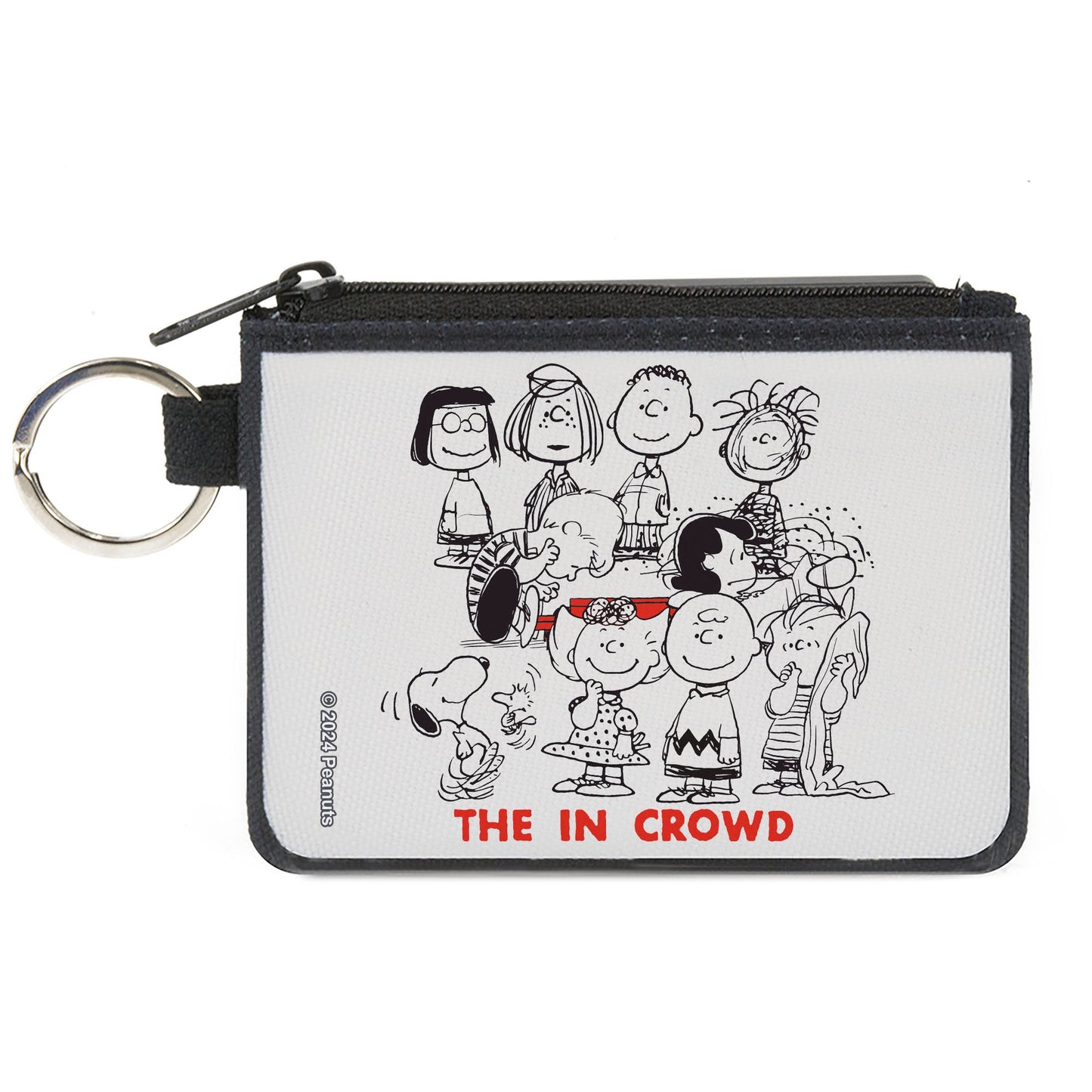 Peanuts Gang Mini Canvas Zipper Wallet