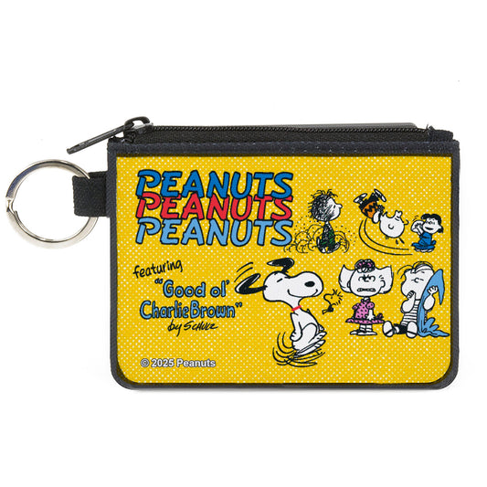 Charlie Brown Peanuts Gang Mini Zipper Wallet | The Peanuts Store-0