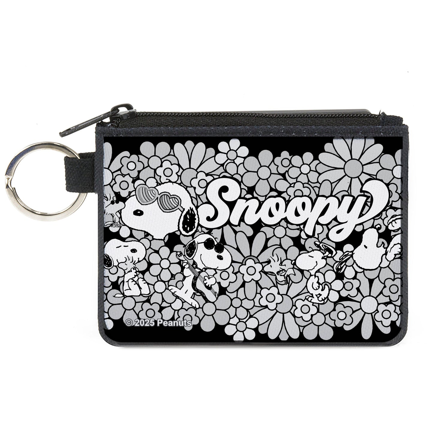 Peanuts Snoopy Daisy Canvas Zipper Wallet