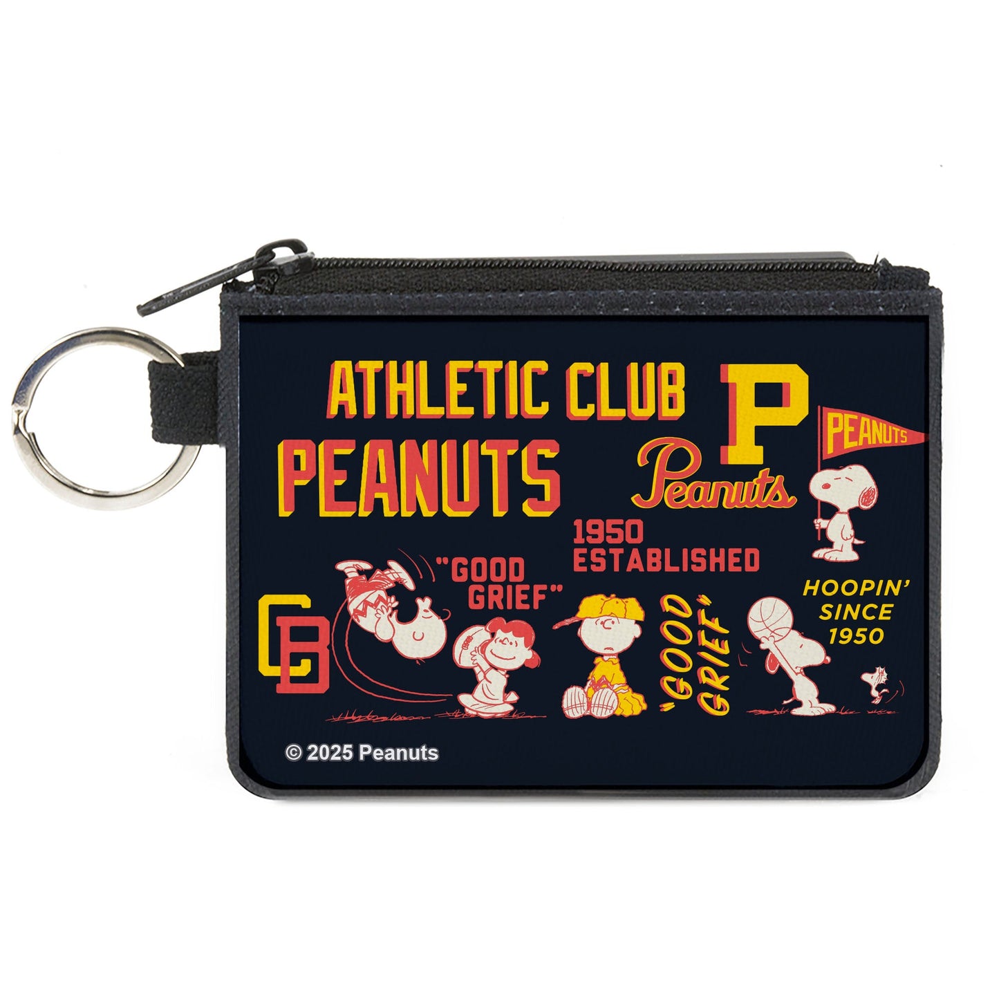 Peanuts Zipper Wallet: Athletic Club Coin Pouch | The Peanuts Store
