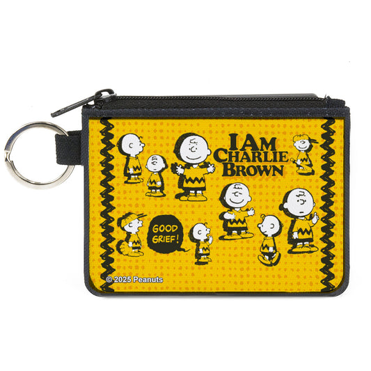 Peanuts Charlie Brown Mini Zipper Wallet-0