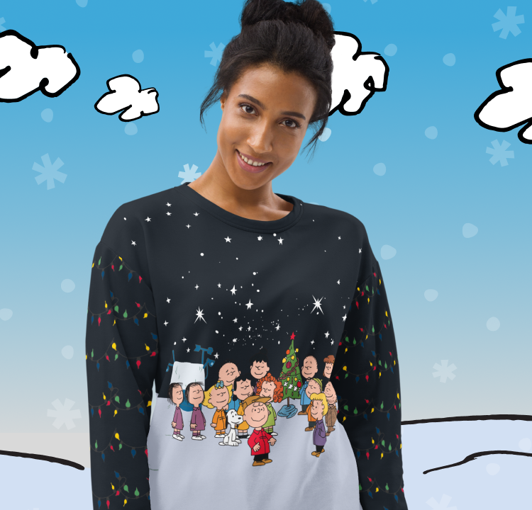 <p>CELEBRATE A CHARLIE BROWN</p><p>CHRISTMAS WITH NEW ARRIVALS</p>