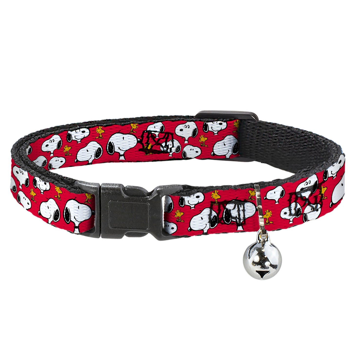 Peanuts Cat Collar: Snoopy & Woodstock Design