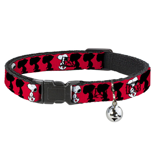 Peanuts Snoopy Breakaway Cat Collar with Bell-0