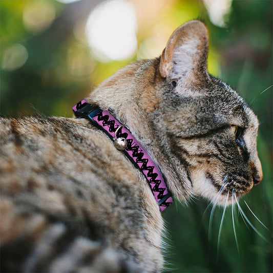 Peanuts Charlie Brown Breakaway Cat Collar with Bell-1