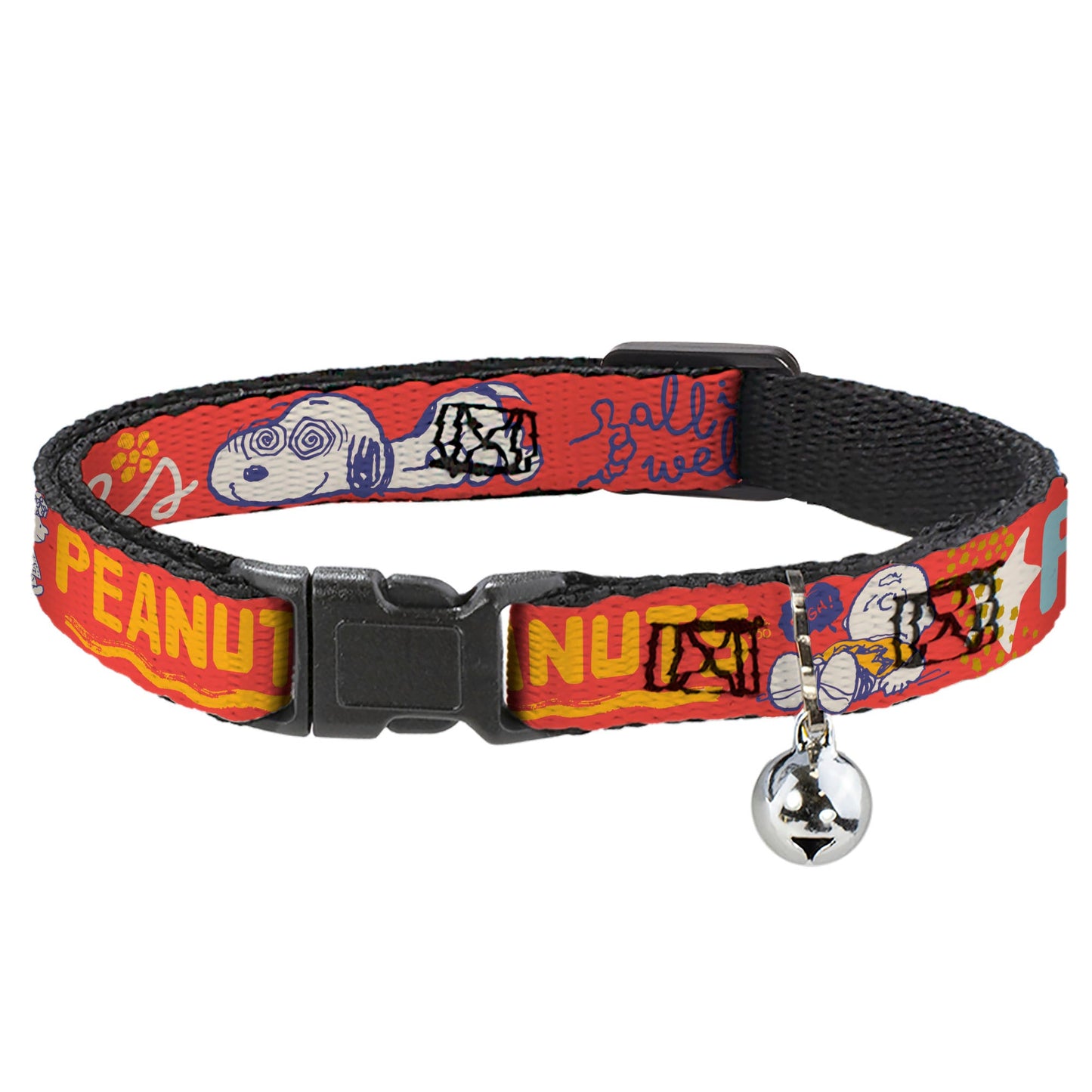 Breakaway Cat Collar - Peanuts Gang Quote | The Peanuts Store