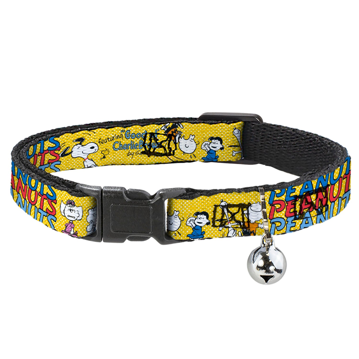 Peanuts Charlie Brown Breakaway Cat Collar with Bell