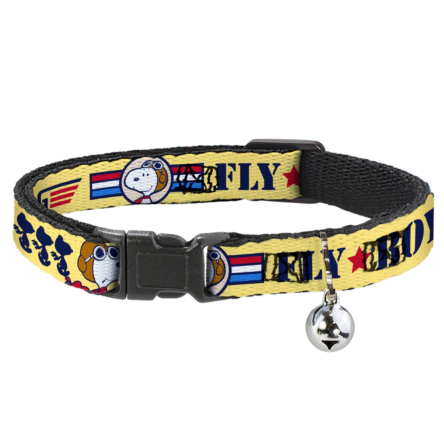 Peanuts Snoopy Flying Ace Breakaway Cat Collar