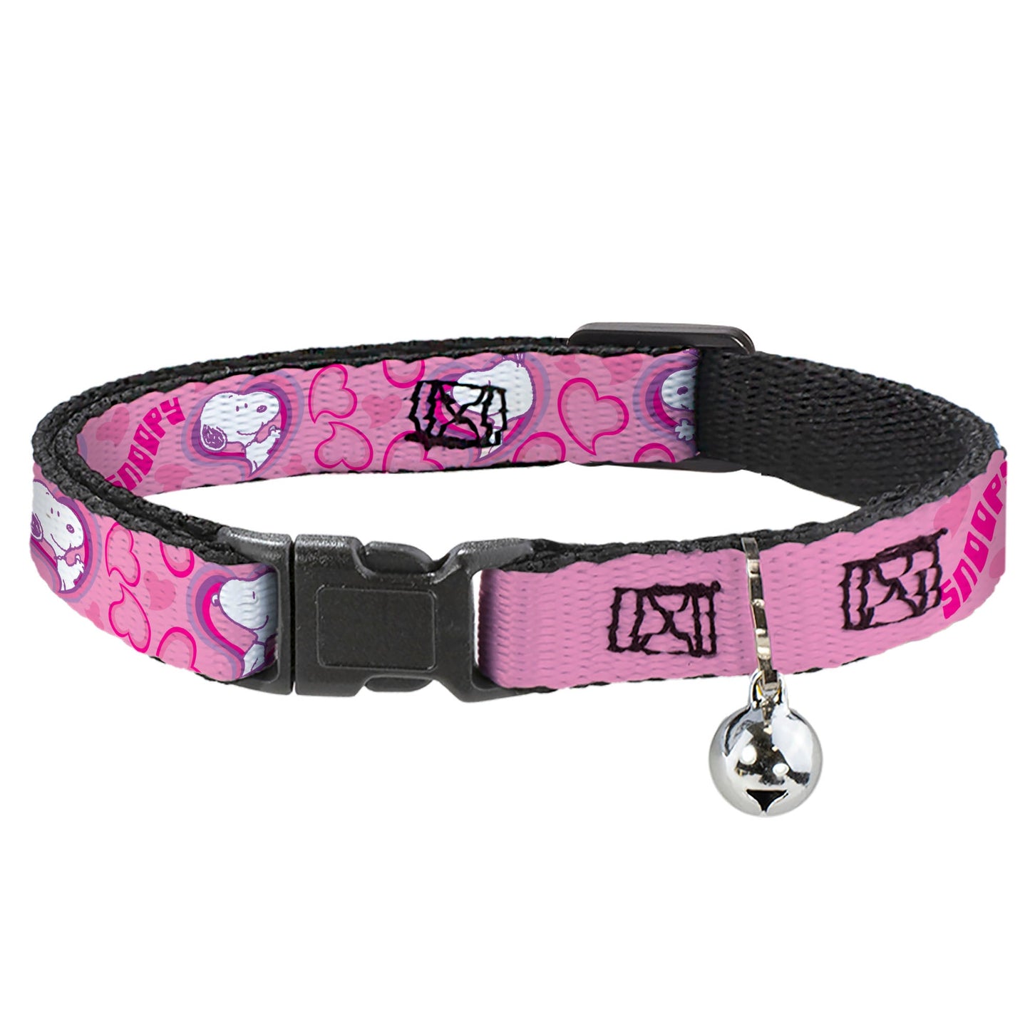 Peanuts Snoopy Valentine Breakaway Cat Collar with Bell