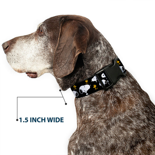 Peanuts Snoopy & Woodstock Poses Dog Collar-6