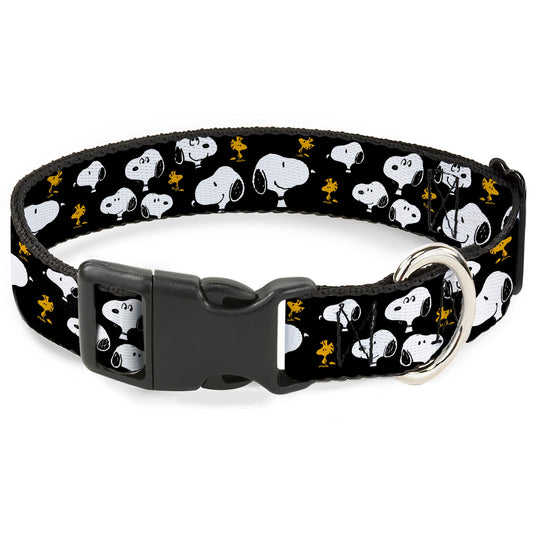 Peanuts Snoopy & Woodstock Poses Dog Collar-0