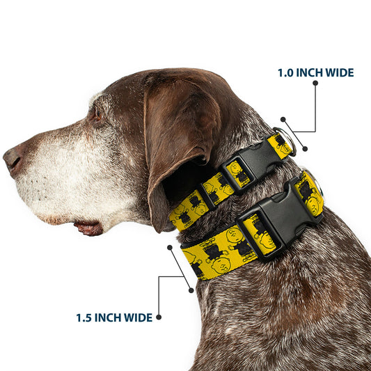 Plastic Clip Collar - Charlie Brown Pose Flip | The Peanuts Store-1