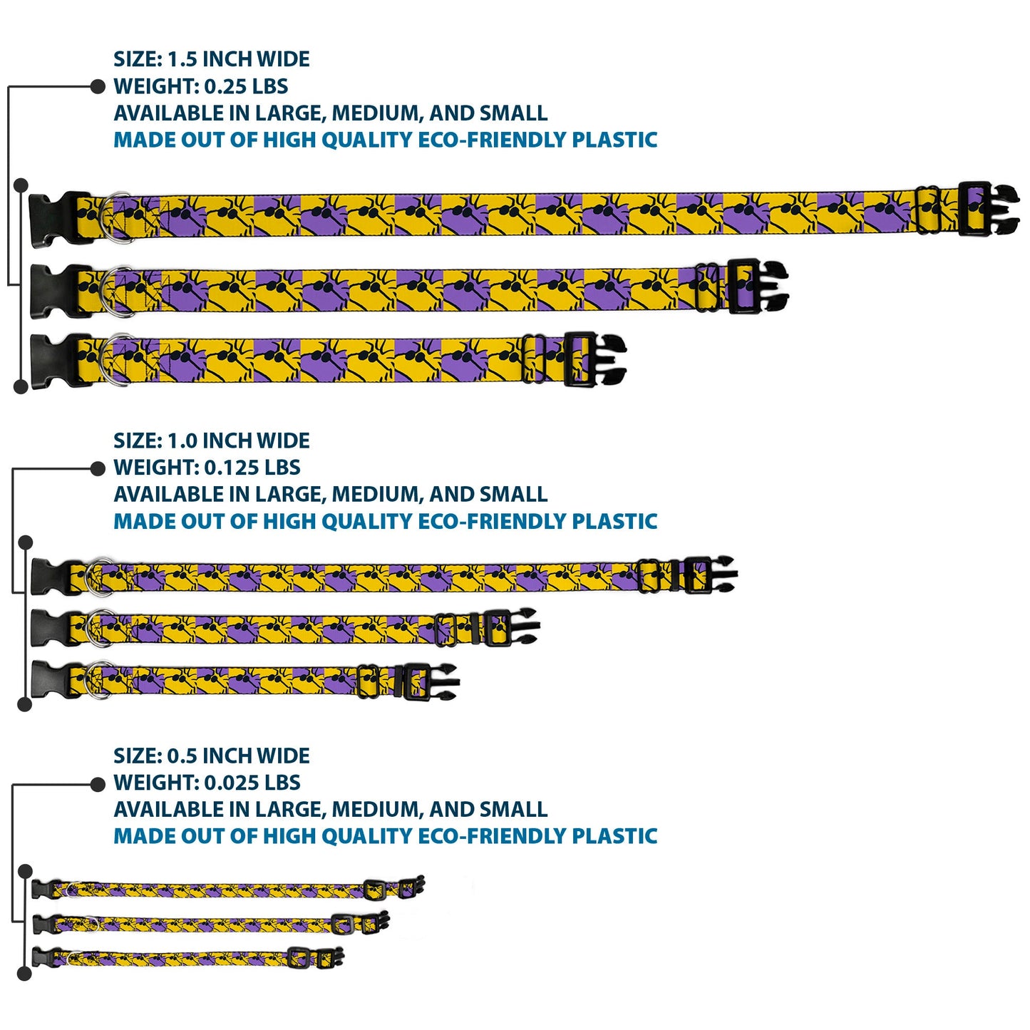 Peanuts Woodstock Shades Dog Collar