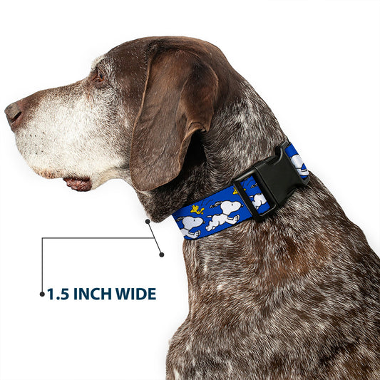 Plastic Clip Collar: Snoopy Running & Woodstock Pose | The Peanuts Store.-6