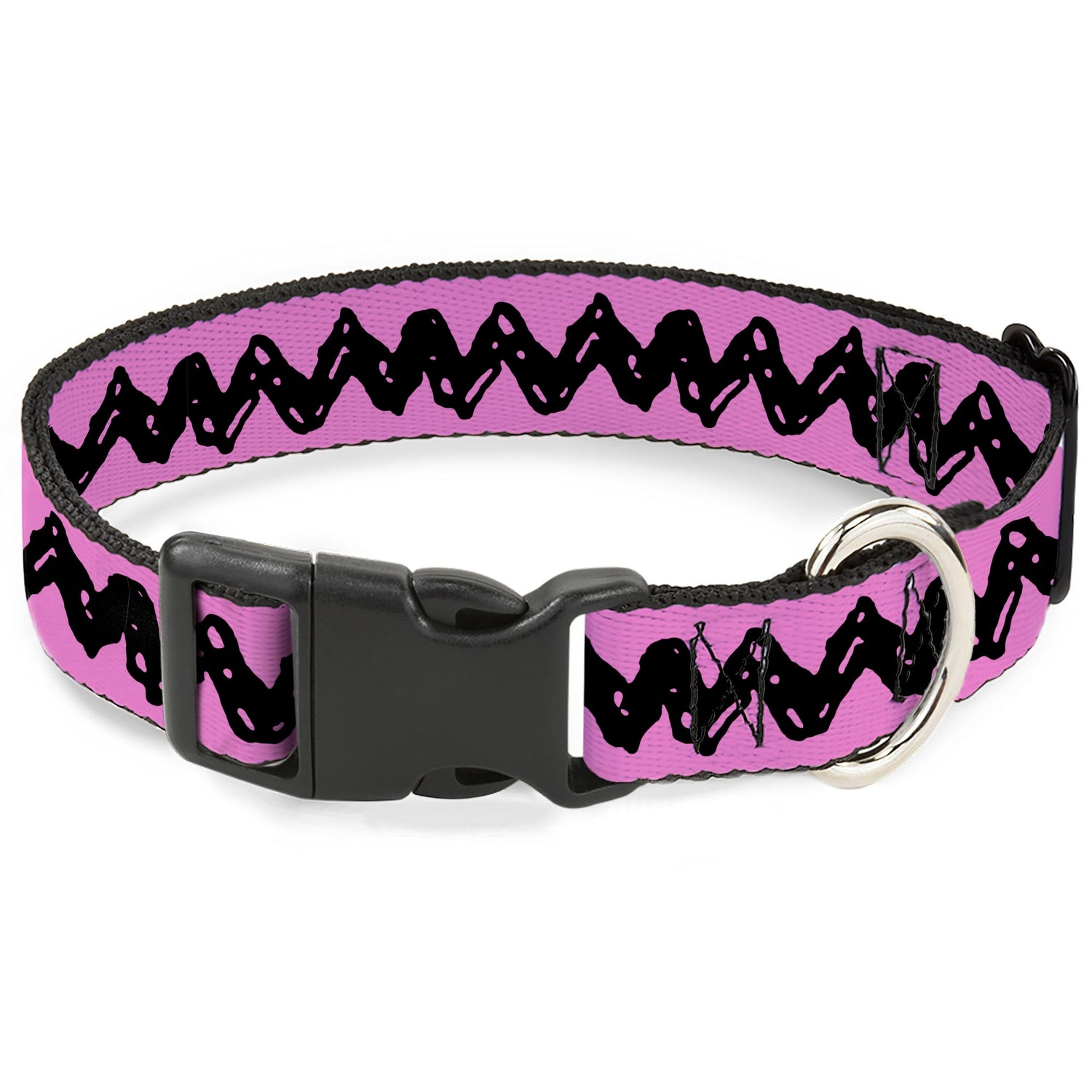 Plastic Clip Collar: Charlie Brown Zig Zag for Dogs from The Peanuts Store