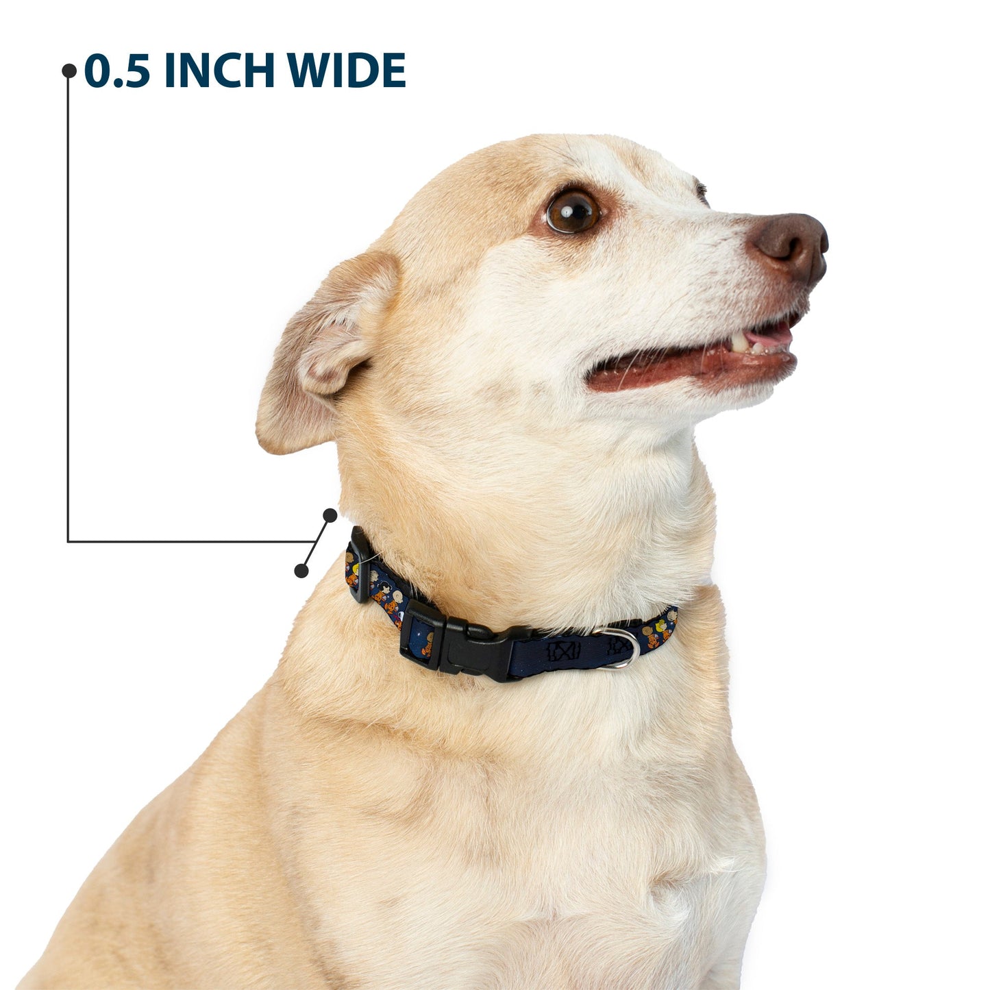 Peanuts Astronauts Space Walk Plastic Clip Dog Collar