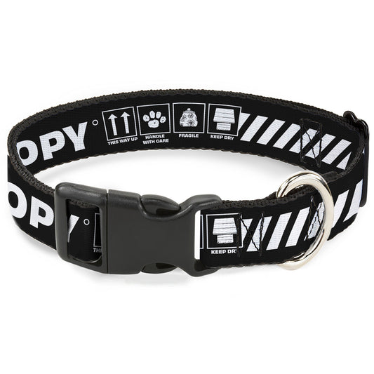 Snoopy Plastic Clip Dog Collar by The Peanuts Store-0
