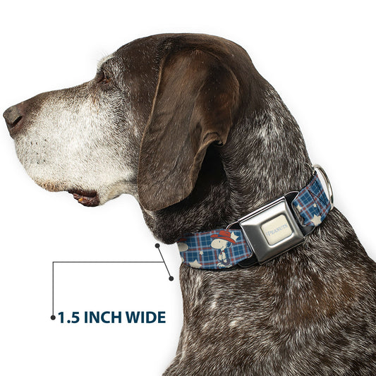 Dog Collar: Peanuts SeatBelt Buckle - Cowboy Snoopy-6