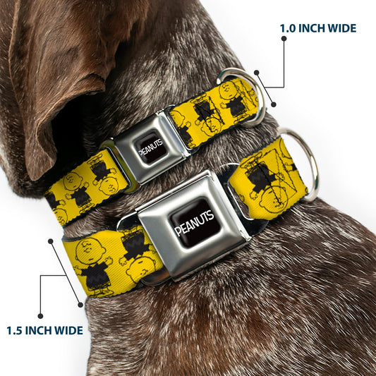 Peanuts Charlie Brown Seatbelt Dog Collar - Licensed | The Peanuts Store-1